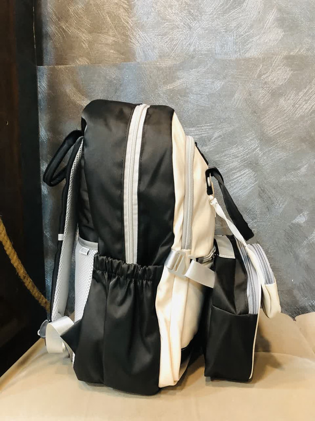 کوله دنیم وارداتی همراه با کاور ظرف غذا درجه 1 کد 3628